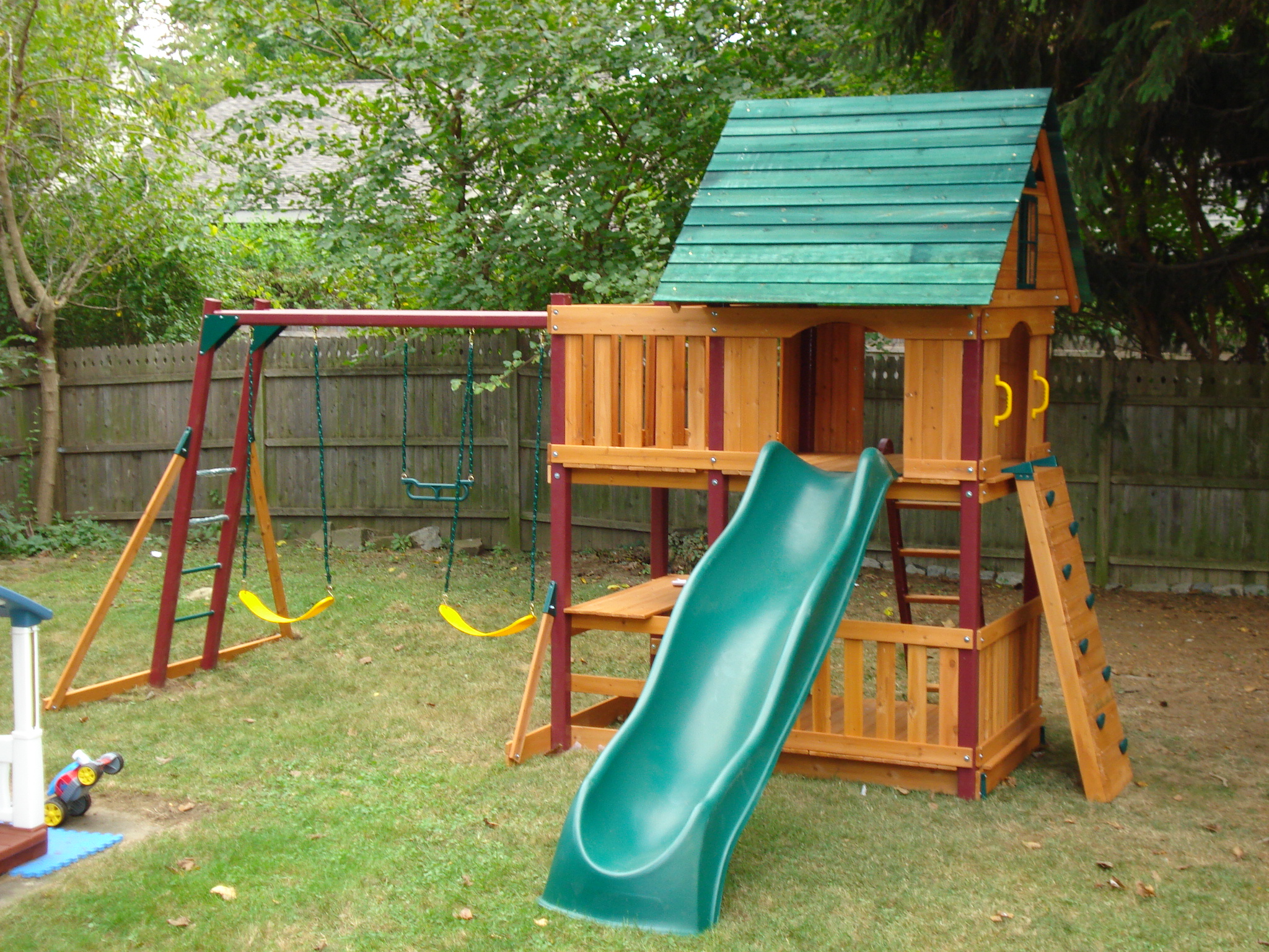 Swing Set Installer NJ Cedar Summit Canyon Ridge Playset From